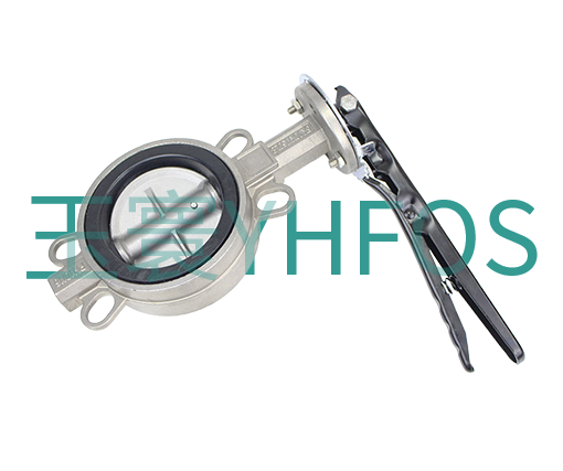 不銹鋼手柄對夾式蝶閥--D71XP